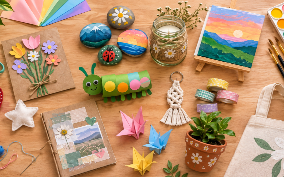 10 Simple Art Projects for Beginners to Try at Home